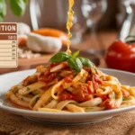 How many calories are in Tuscan chicken pasta